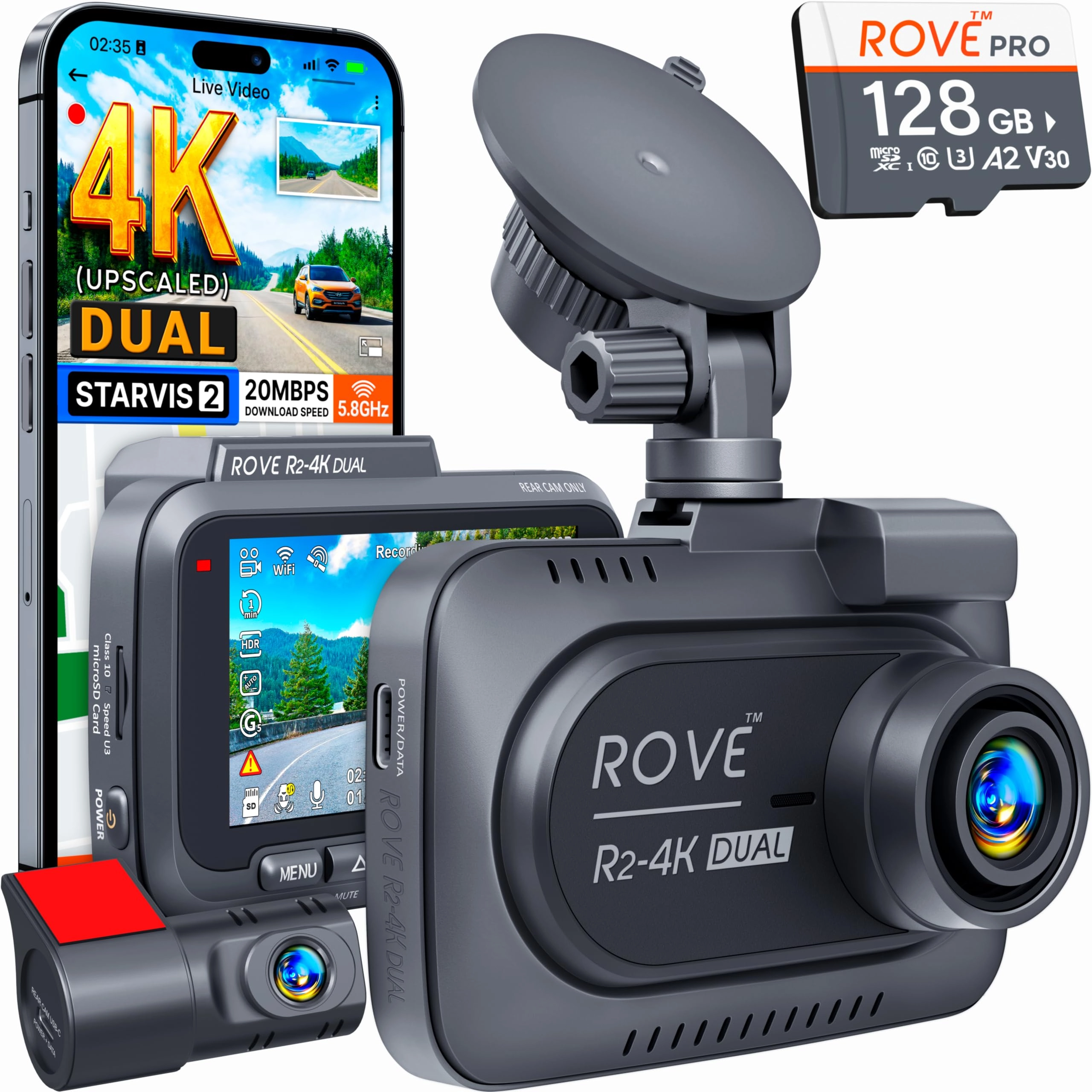 ROVE R2-4K DUAL 3840 X 2160