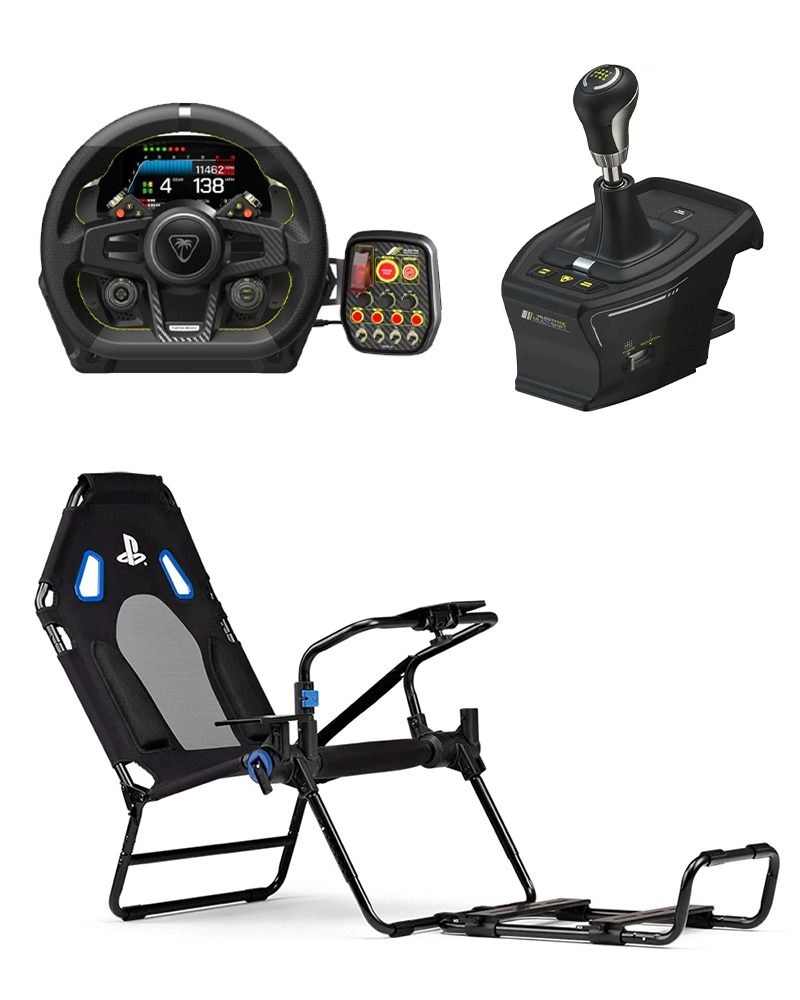 Next Level Racing GT Lite PlayStation Edition + VelocityOne Race Wheel + VelocityOne Multi-Shift