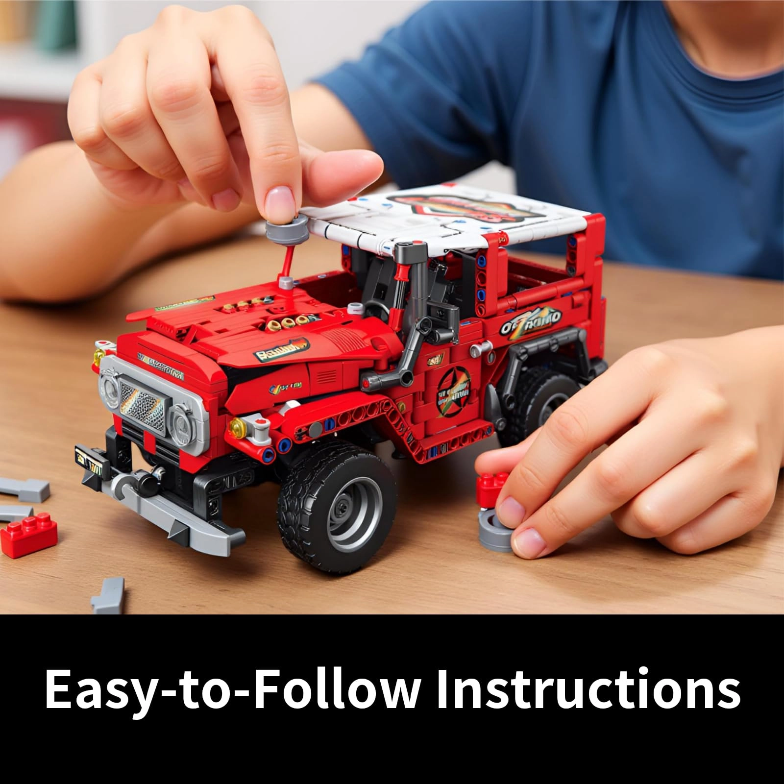 Pull-back Technic Car Building Set (8602)