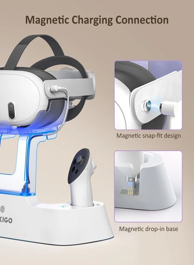 Enhanced Charging Dock - Meta Quest 3 and 3S