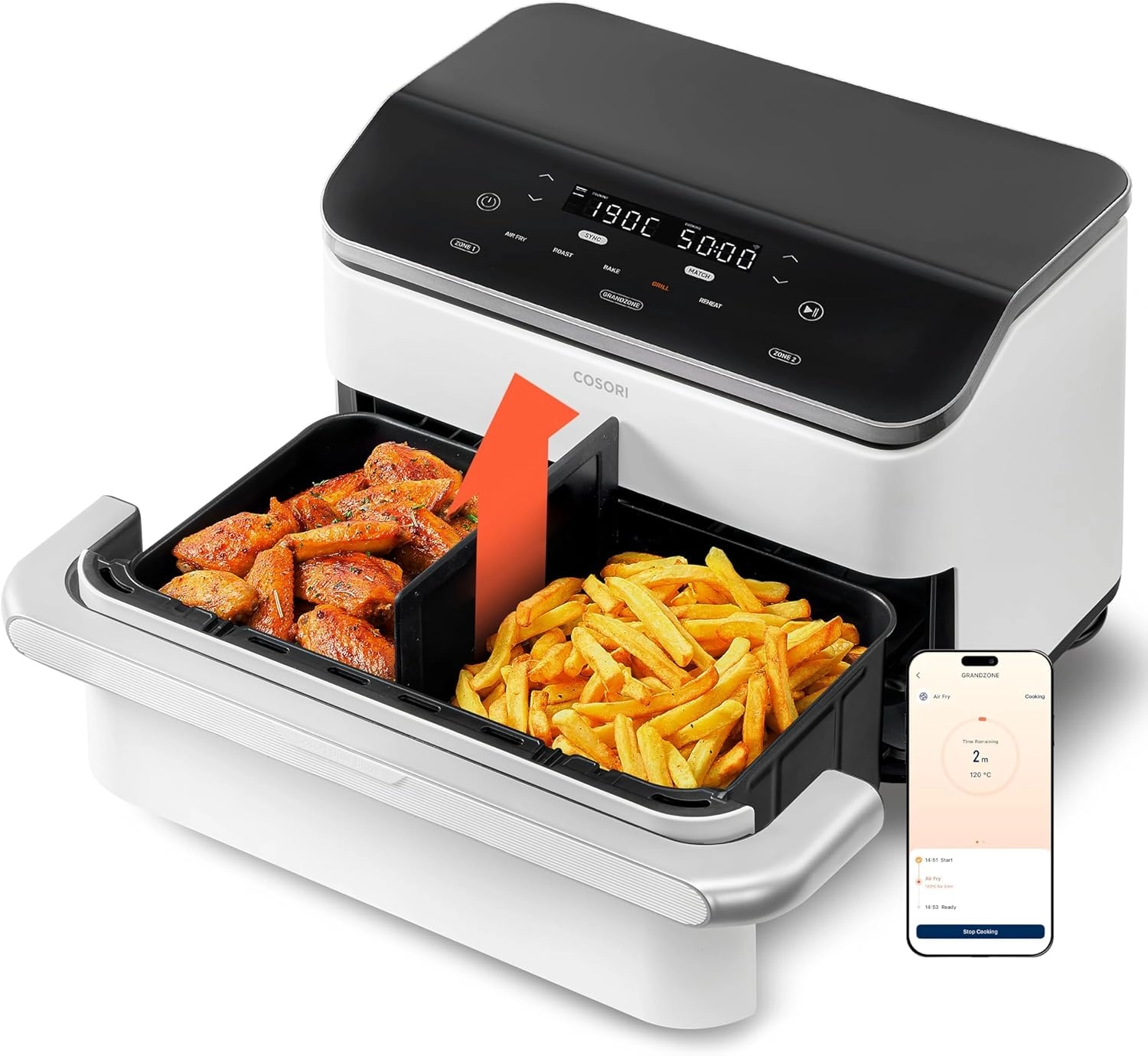 Cosori Dual Blaze TwinFry CAF-TF102S