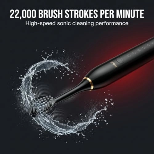 Sonic Toothbrush - 6 Modes USB Powered