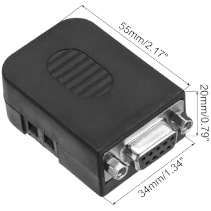 DB9 9PIN SCREW TYPE SERIAL TO TERMINAL FEMALE CONNECTOR ADAPTER