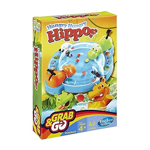 Clue - Grab and Go + Monopoly + Connect 4 + Hungry Hungry Hippo