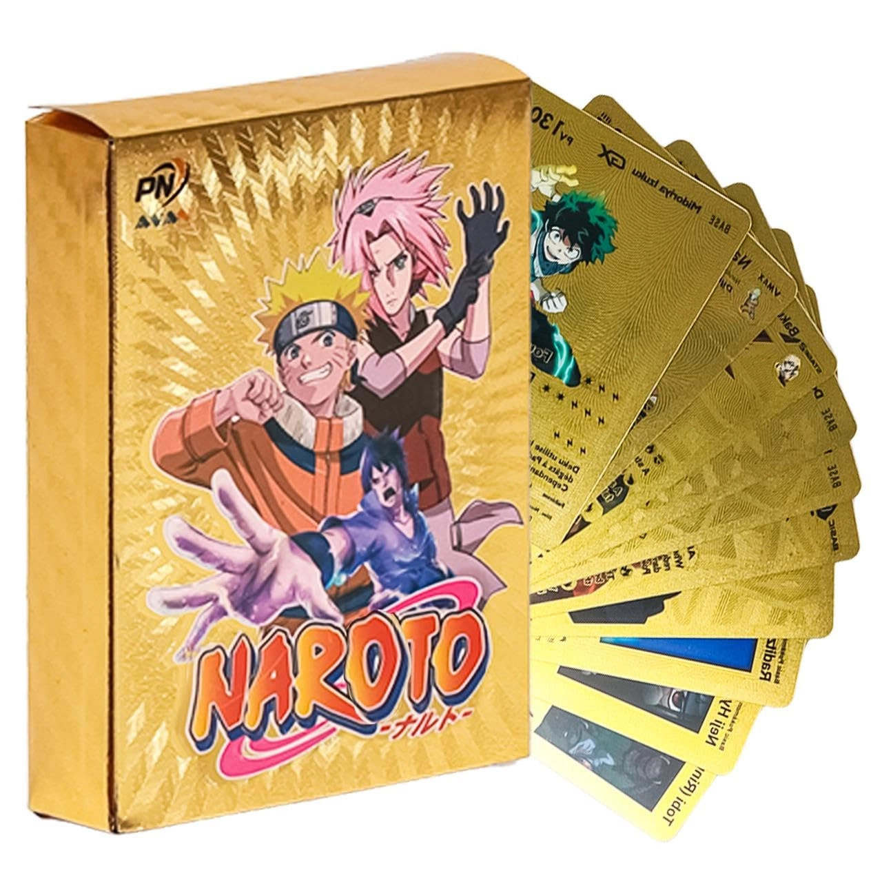 Pokemonn Card Set Naruto Card - 55pcs