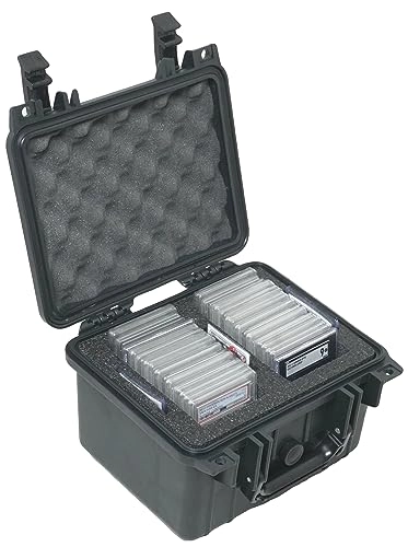 53 Graded Card Slab Carrying Case - Black Waterproof