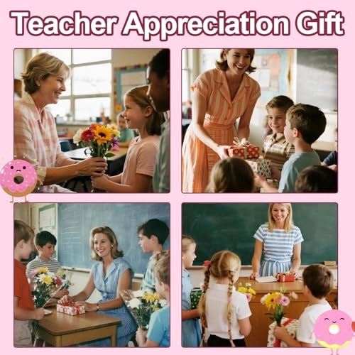 Donut Crochet 10.5x8.5cm Wool