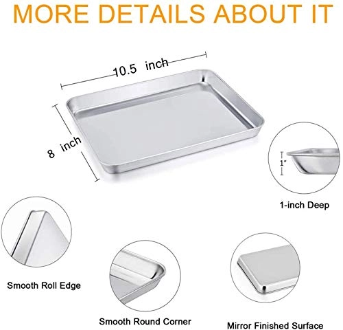 Compact Toaster Oven Pan Tray