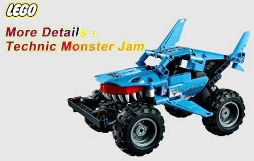 Technic Monster Jam Megalodon (42134) - 2-in-1 Pull-back