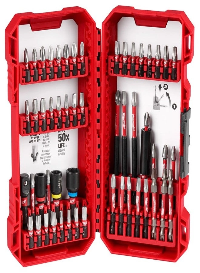 Milwaukee Shockwave Impact Duty Driver Bit Set - 54Pc