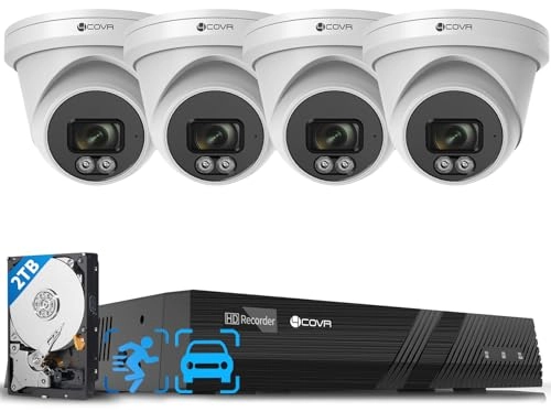PoE Security Camera System - 8 channels