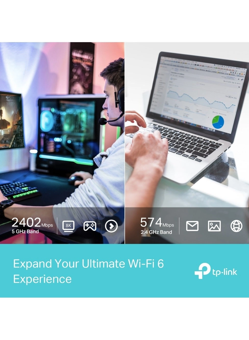 Archer TX50UH - 2.4GHz 5GHz Wireless