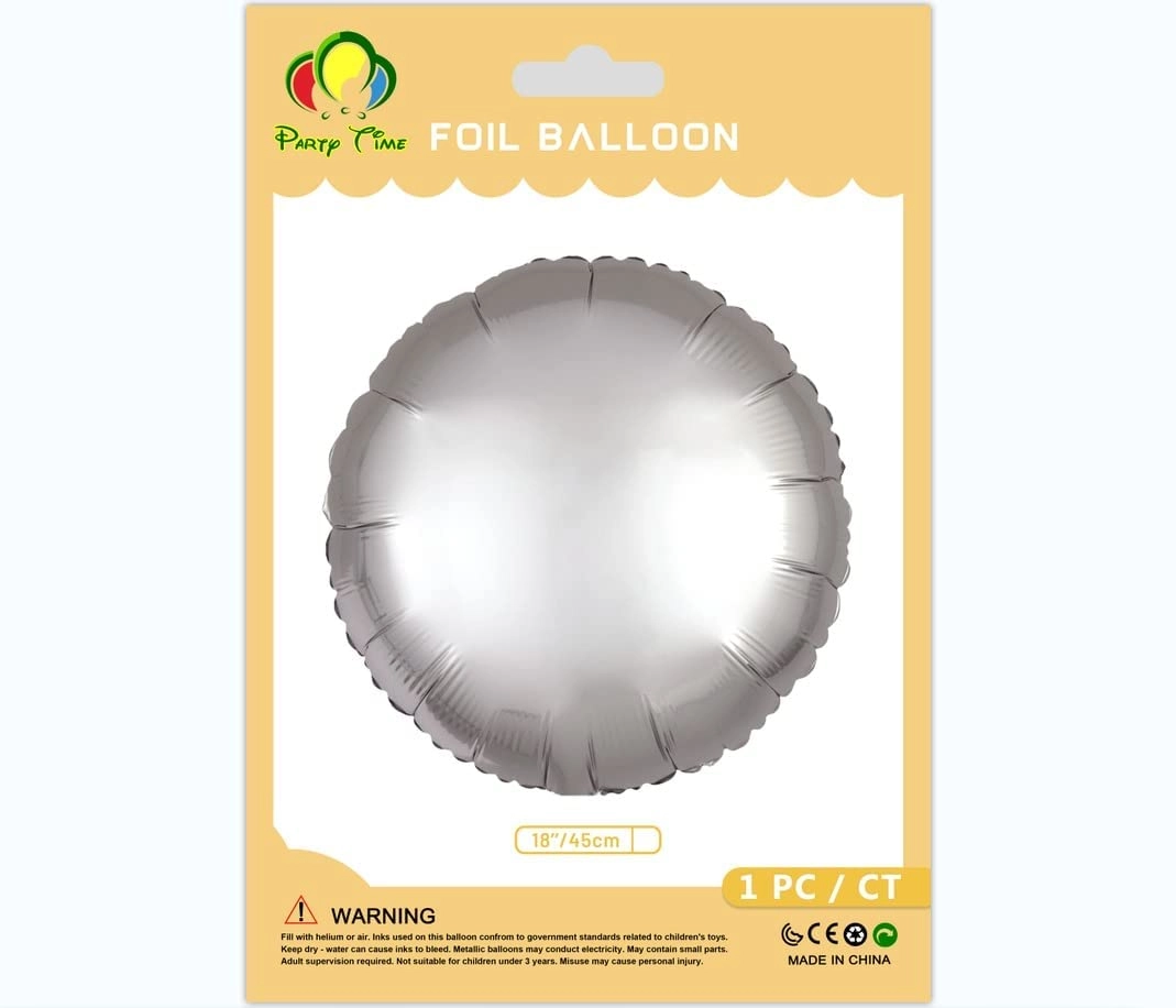 Party Time Trading LLC Matte Round Foil Balloon - 1pc/pack mother's day