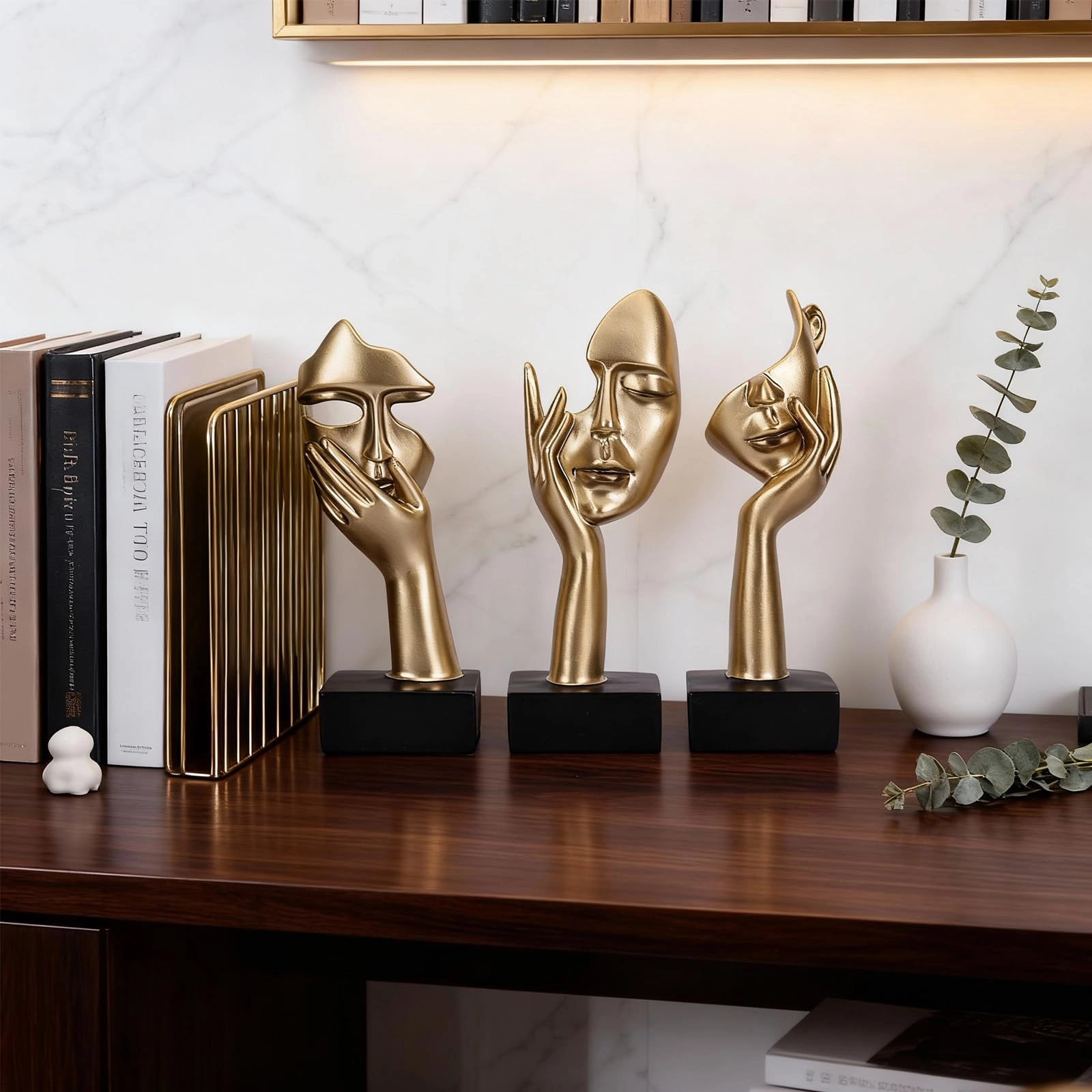 Thinker Statue - Plastic, Resin