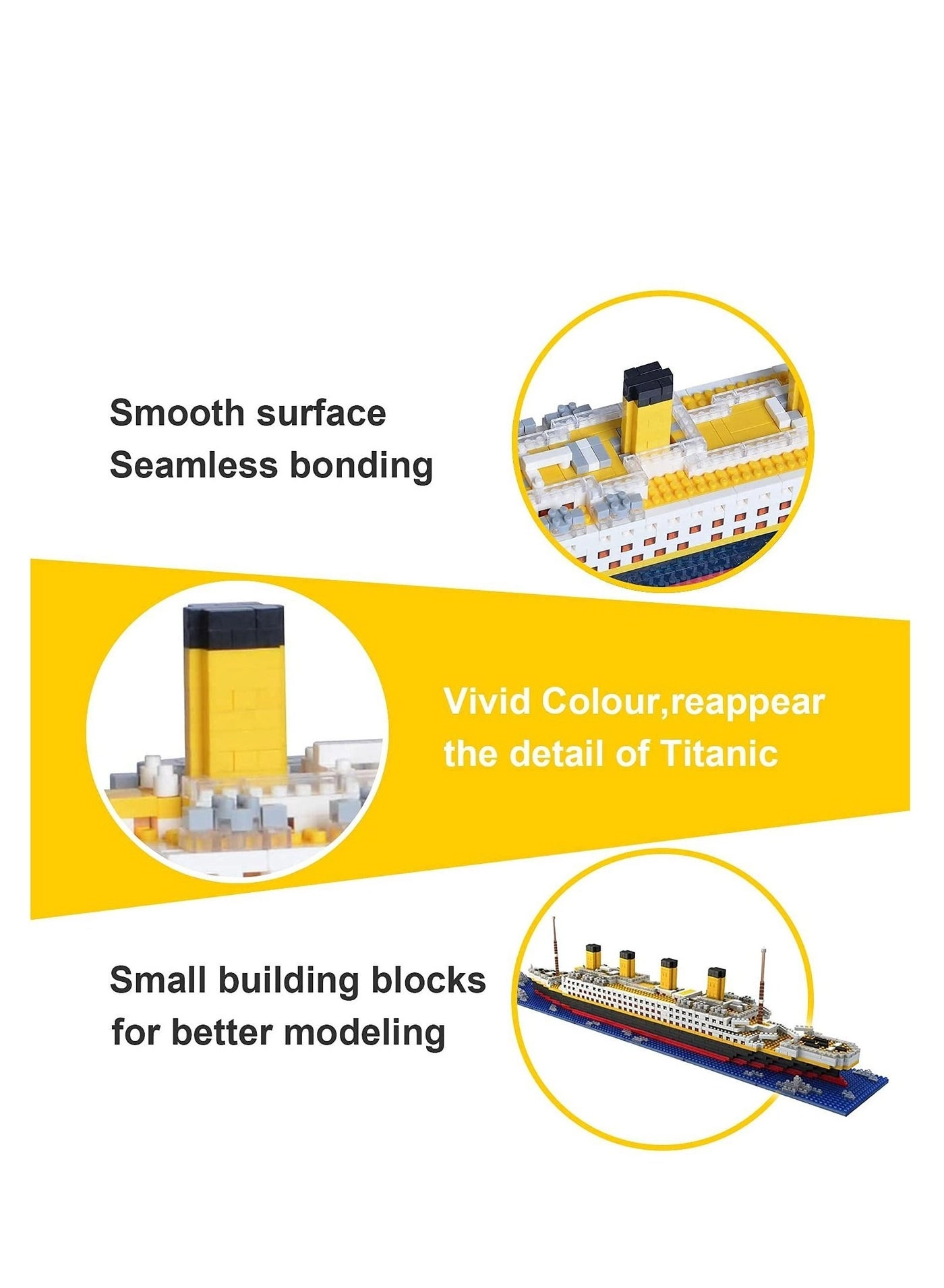 Titanic Model - 1860 pcs