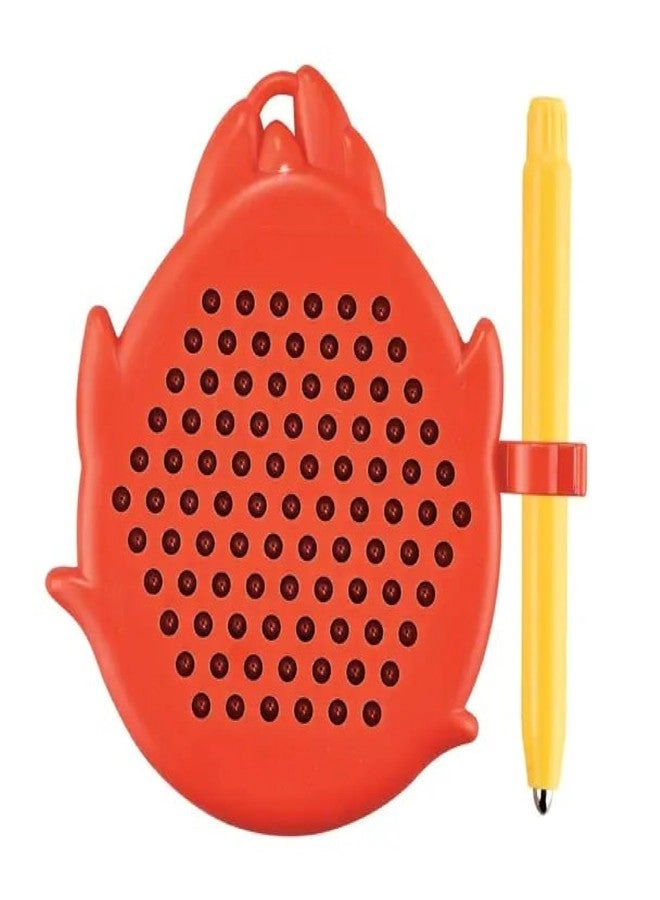 ZELVO MagPad Play - Magnetic Drawing Board Dragon Fruit Shape