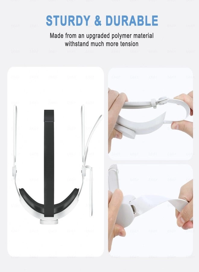 Head Strap for Meta Quest 2 - Elite Strap Replacement Adjustable Hinge