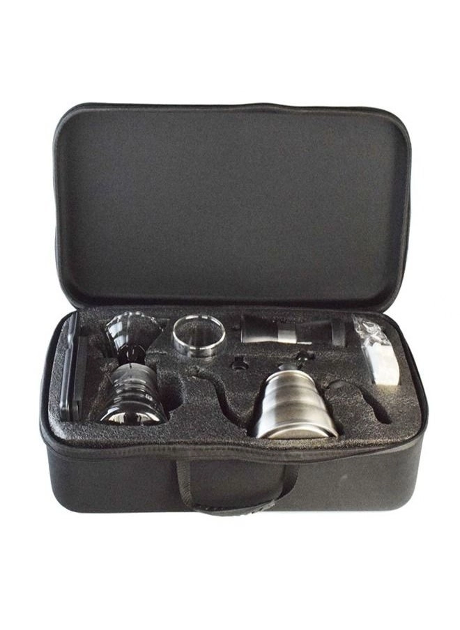 Travel Coffee Making Accessories Set - coffee grinder smart timing coffee scale coffee kettle