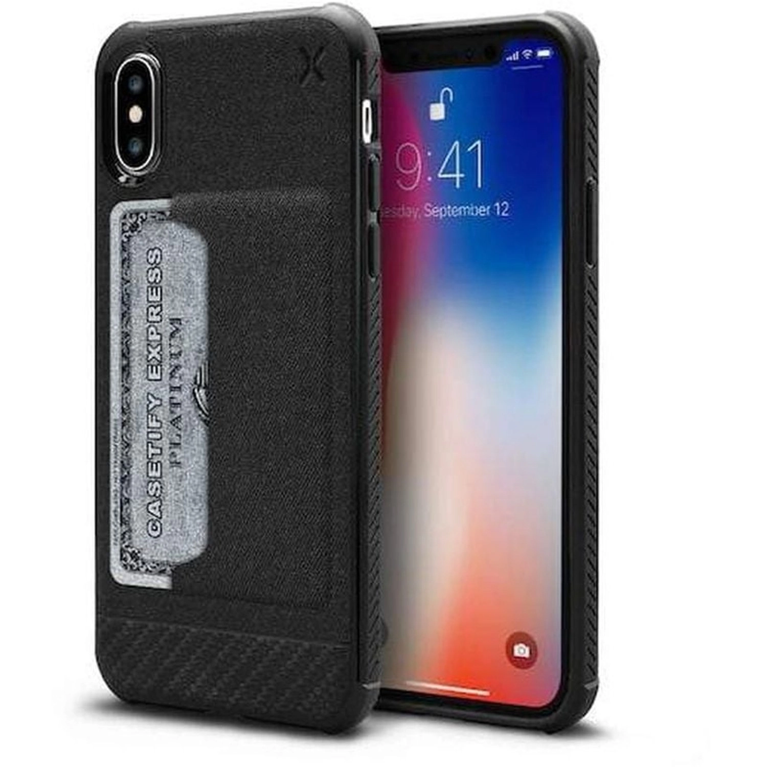 Casetify Essential Woven Pocket Case for iPhone Xs/X