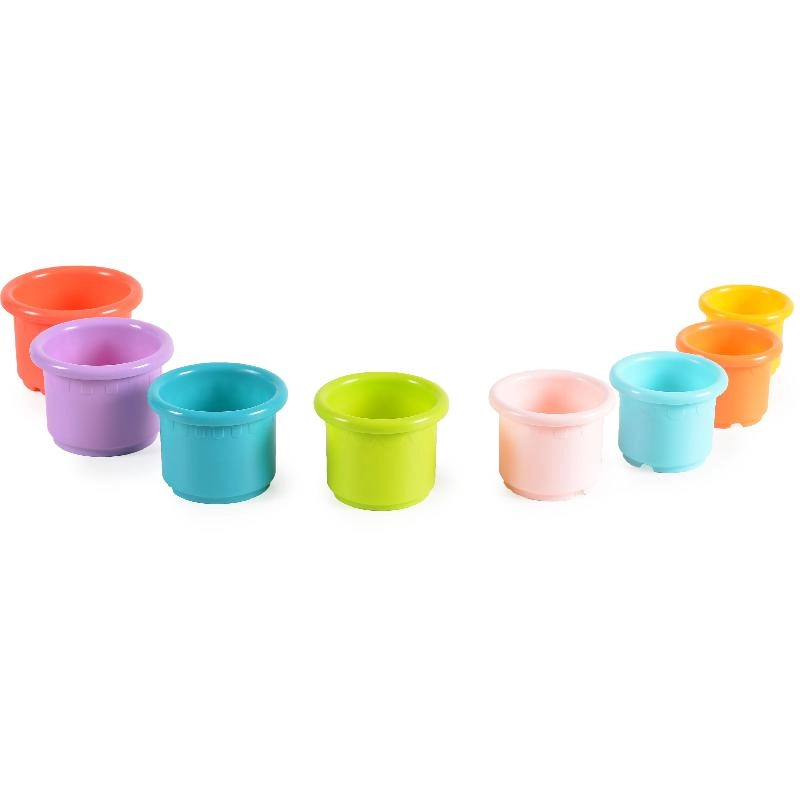 Stack Cups - Preschool Learning Activity Set 1 Year and Above