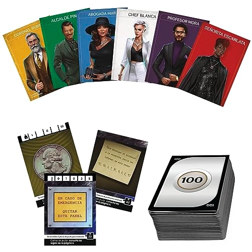 Cluedo Escape: Mystery in the Black Hotel (Spanish)