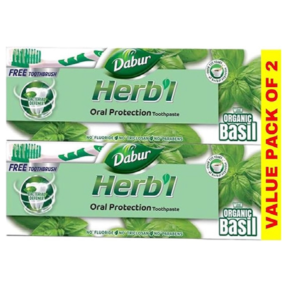Dabur Basil Toothpaste 2 x 150g