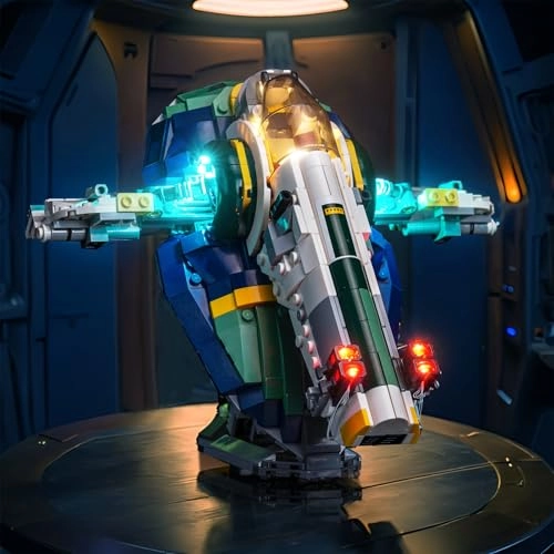 75433 Jango Fett's Starship - 20 lights USB Battery Powered