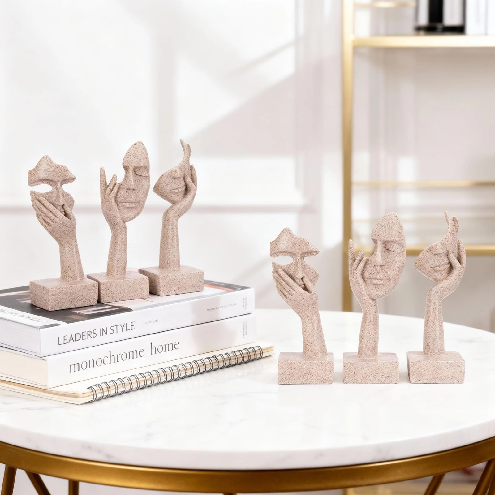 Thinker Statue - Plastic, Resin