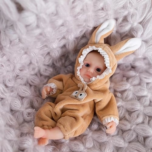 Reborn Baby Doll - 6 inch Silicone
