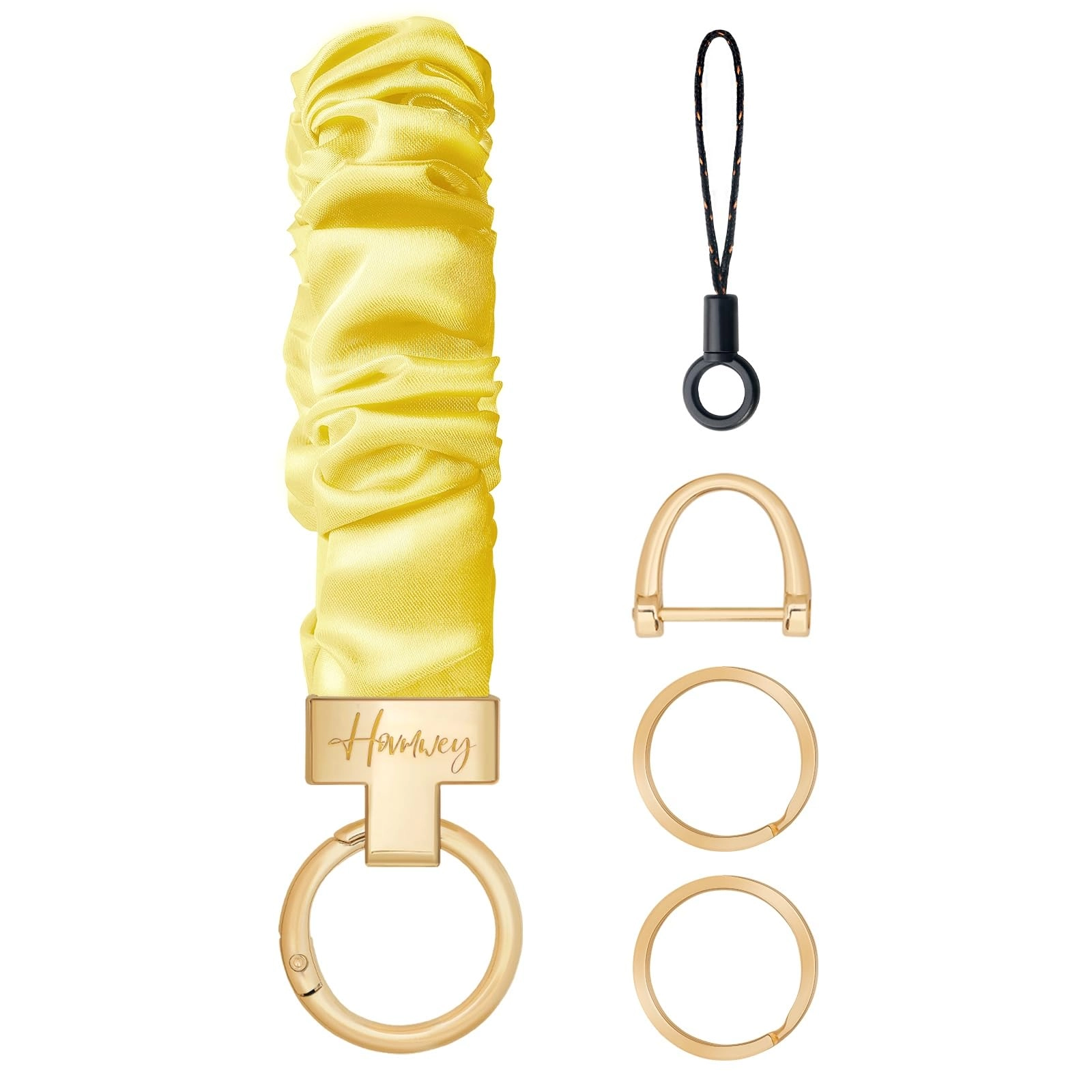 Stretchy Scrunchie Keychain Wristlet - Fun