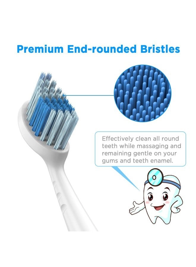 Replacement Toothbrush Heads - White 10 Count