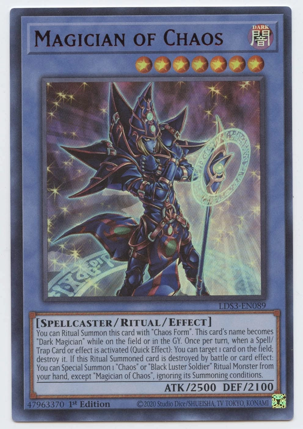 Magician of Chaos LDS3-EN089 - 1st Edition
