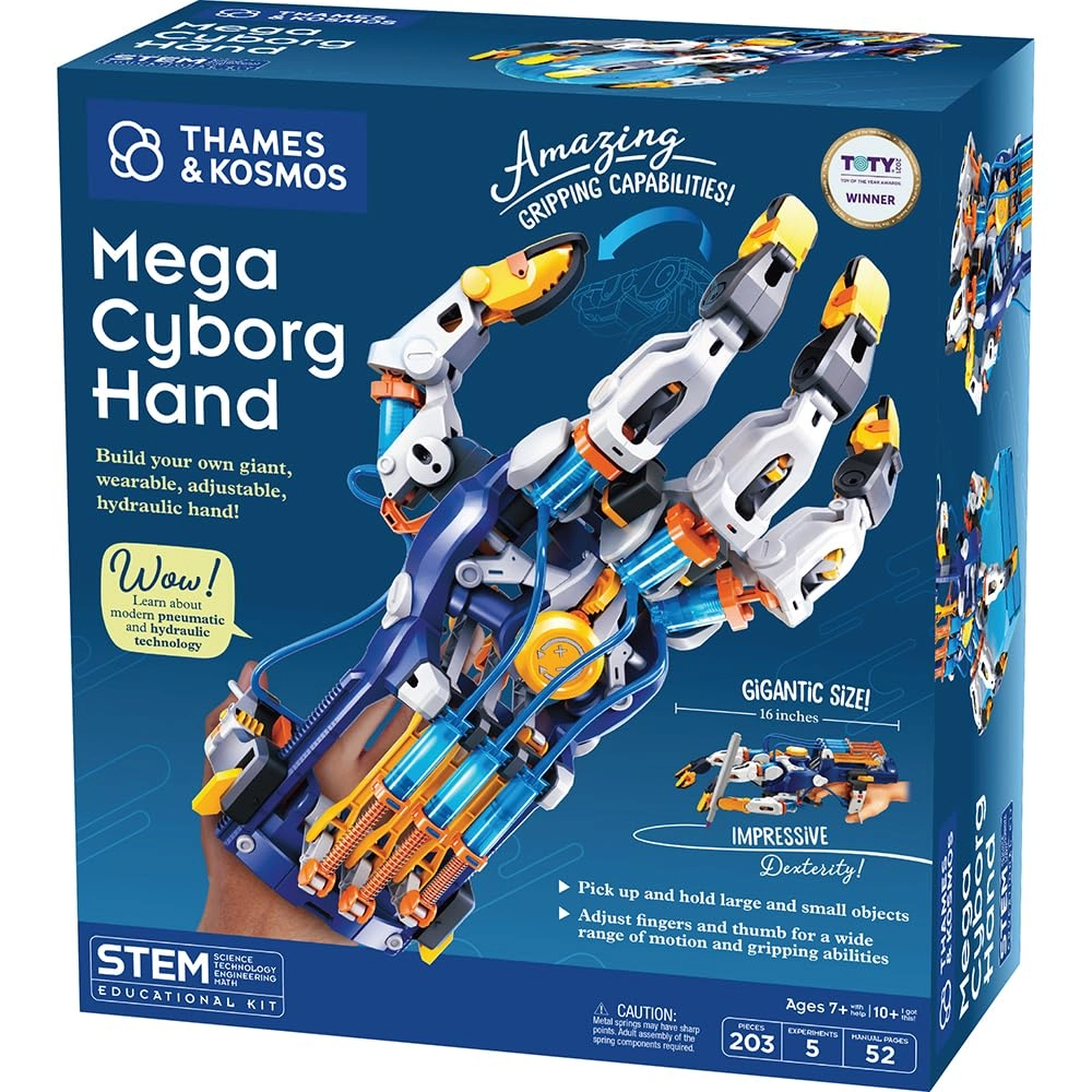 Thames & Kosmos Mega Cyborg Hand Robotics - 7 years+ 200 pieces
