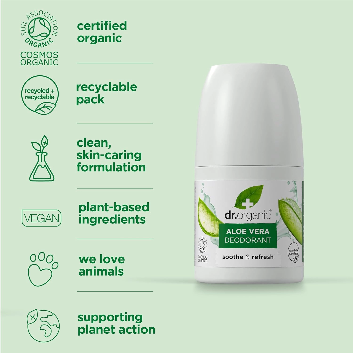 Aloe Vera Deodorant - 50ml
