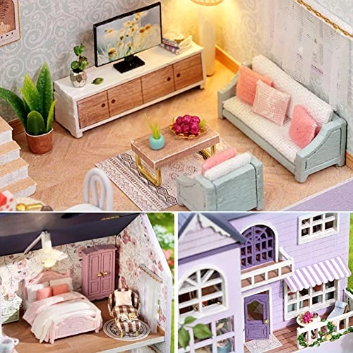 3D Wooden Puzzle Bookshelf Insert - Library of Books 1:24