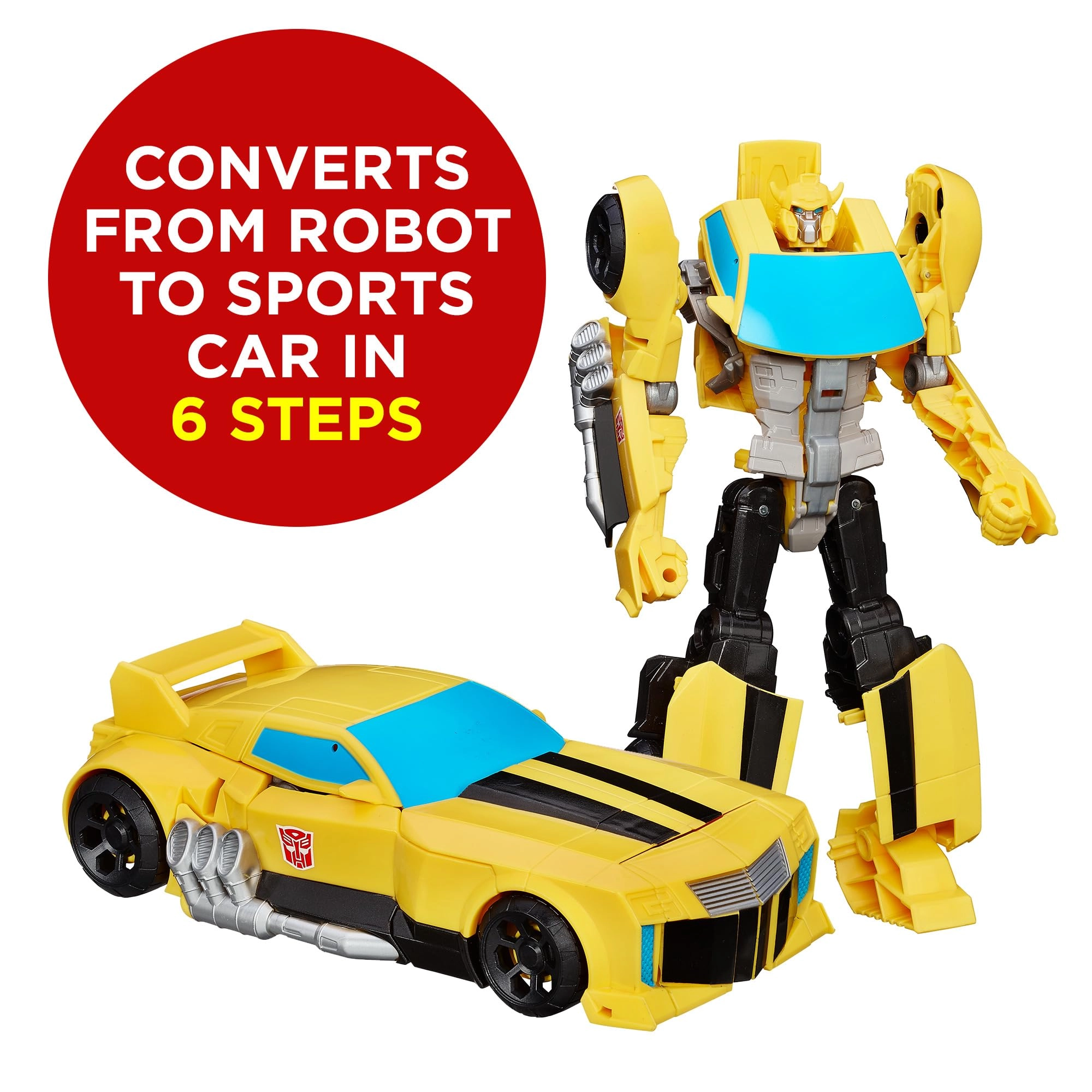 Commander Bumblebee - 6 steps Transformers