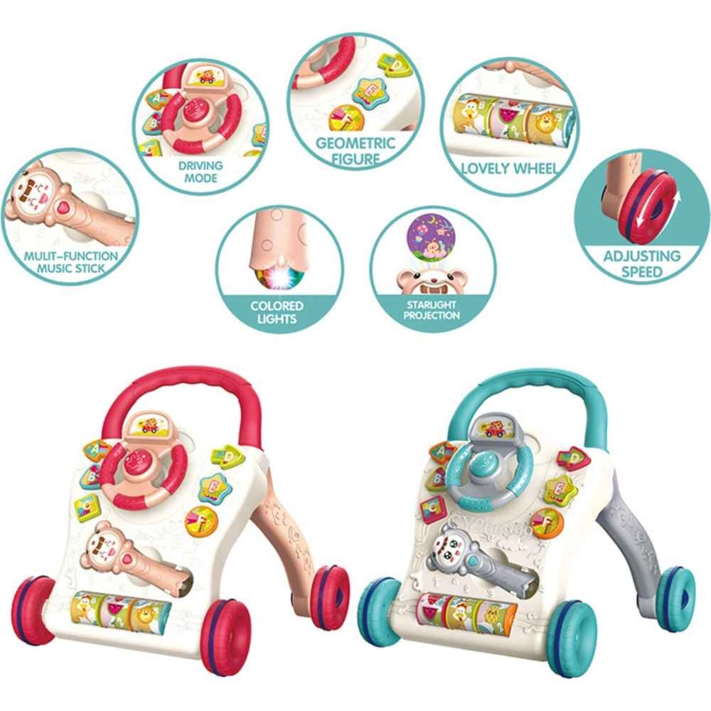 Baby Learning Walker - With Steering Wheel 6 months+