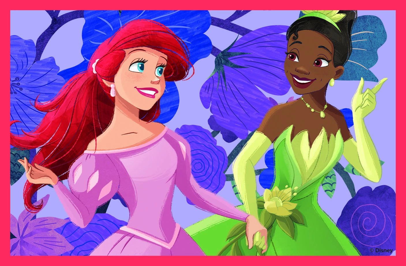 Disney Princess Puzzle (527-40660) - 6 pcs