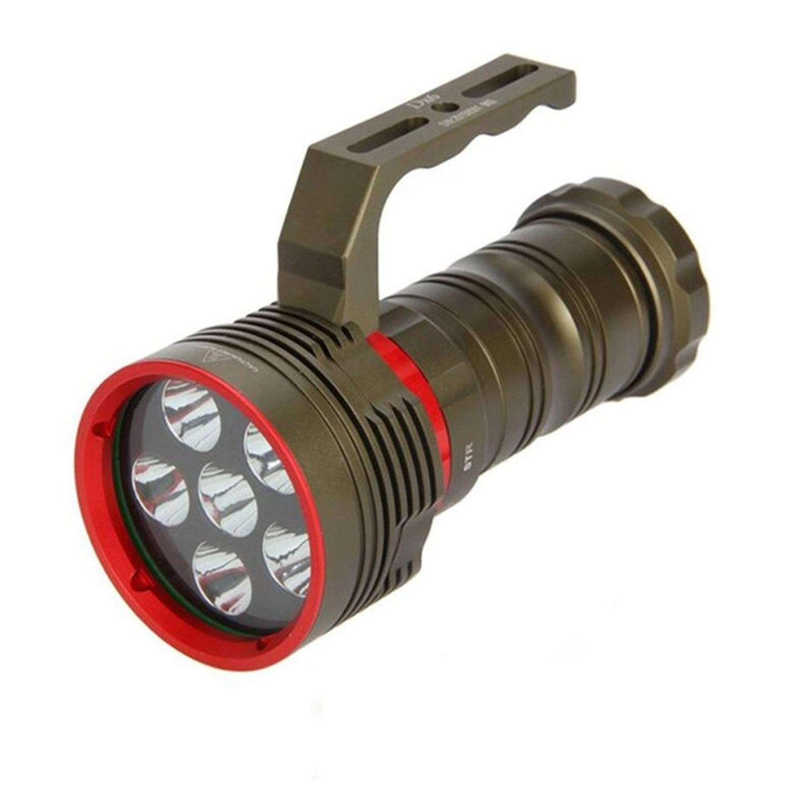 GZDUTS Diving Flashlight - about 75 degrees
