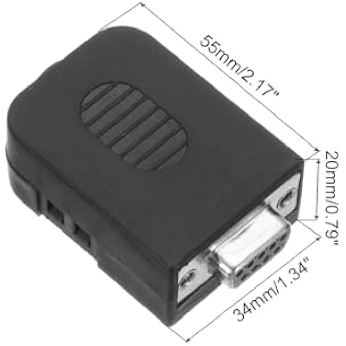 DB9 9PIN SCREW TYPE SERIAL TO TERMINAL FEMALE CONNECTOR ADAPTER