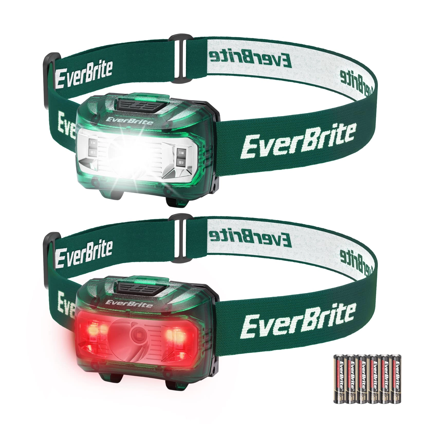 Hang Zhou Great Star Industrial Co.,LTD Headlamp - 2 Pack 300lm Green