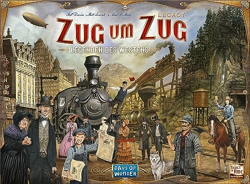 Zug um Zug Legacy: Legenden des Westens (German)