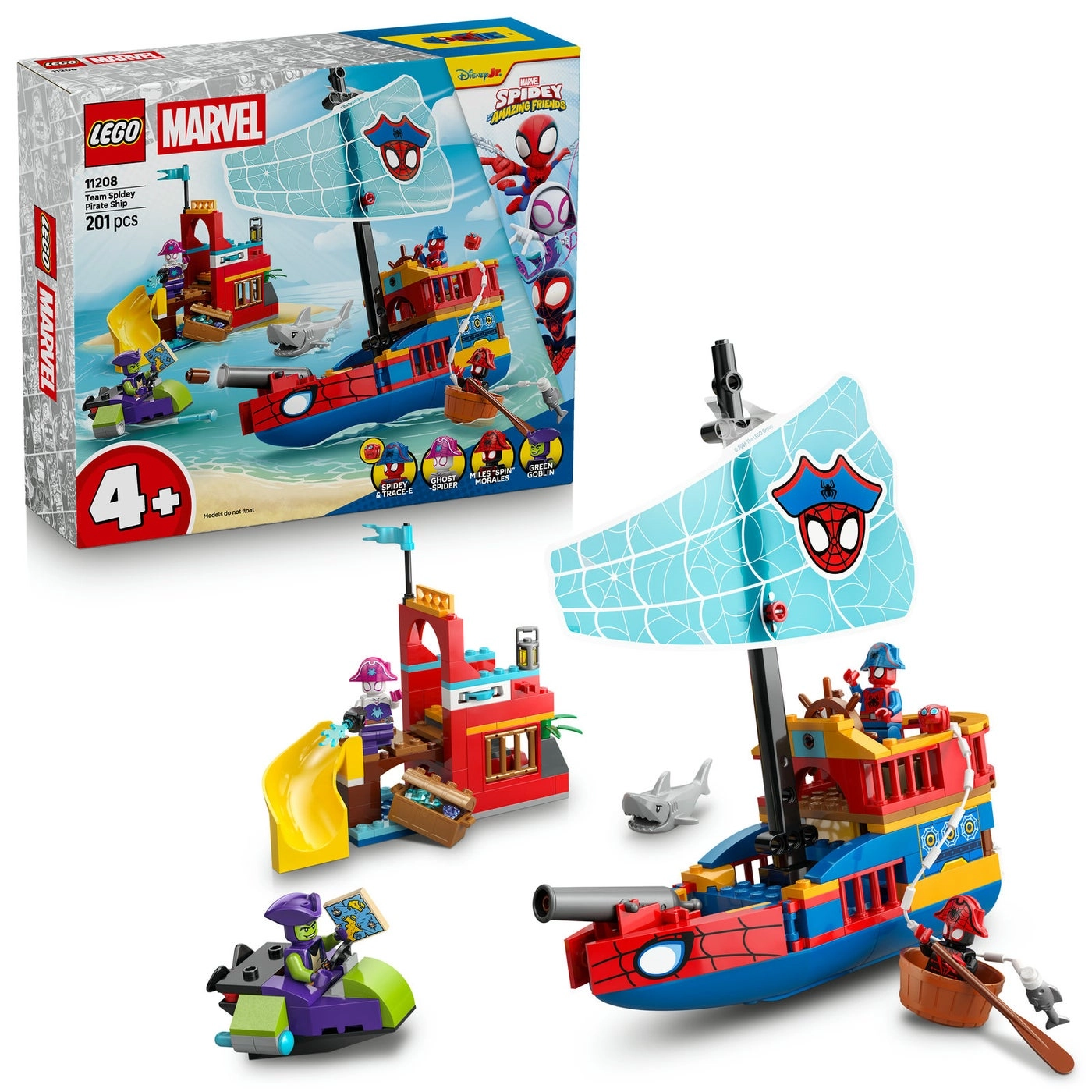 Marvel Team Spidey Pirate Ship - Spider-Man