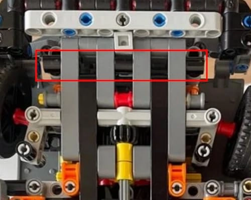 Wall Mount Compatible for Lego - Made in France Plastic