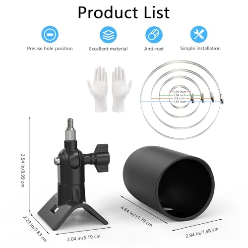 Silicone Case + Mast Mount - TP-Link Tapo C425 Silicone