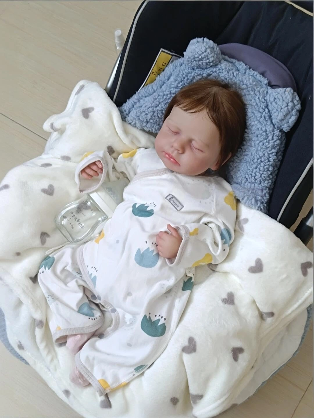 Nanjing Tianzeng Gifts Co.,Ltd LOULOU Reborn Baby Doll - 20 inch Cotton Vinyl Ages 3+