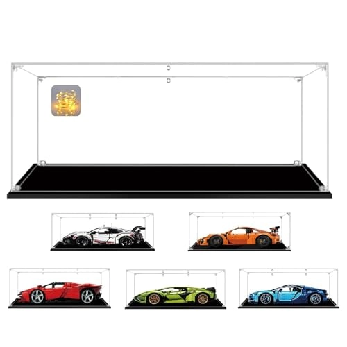 Display Case - 62 x 30 x 20 cm 3 mm Acrylic Transparent