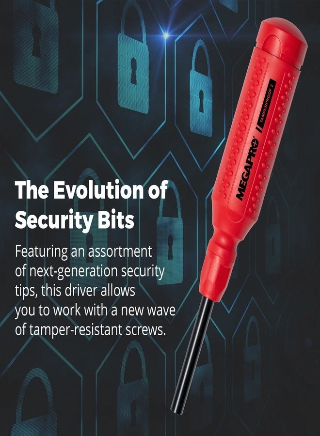 Tamperproof Multi-Bit Screwdriver Set