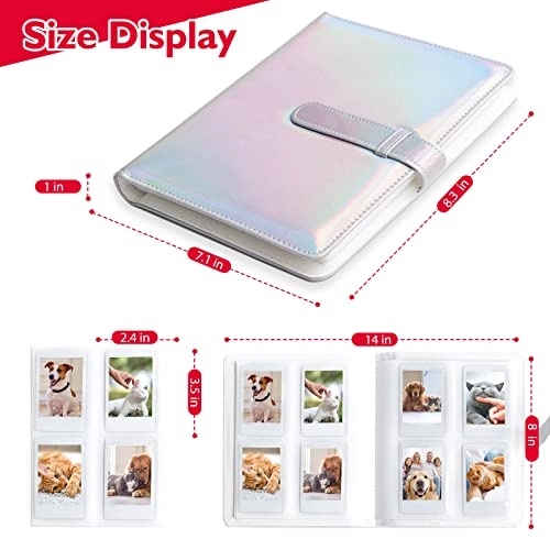 Instax Mini 256 Pockets PVC Photo Album