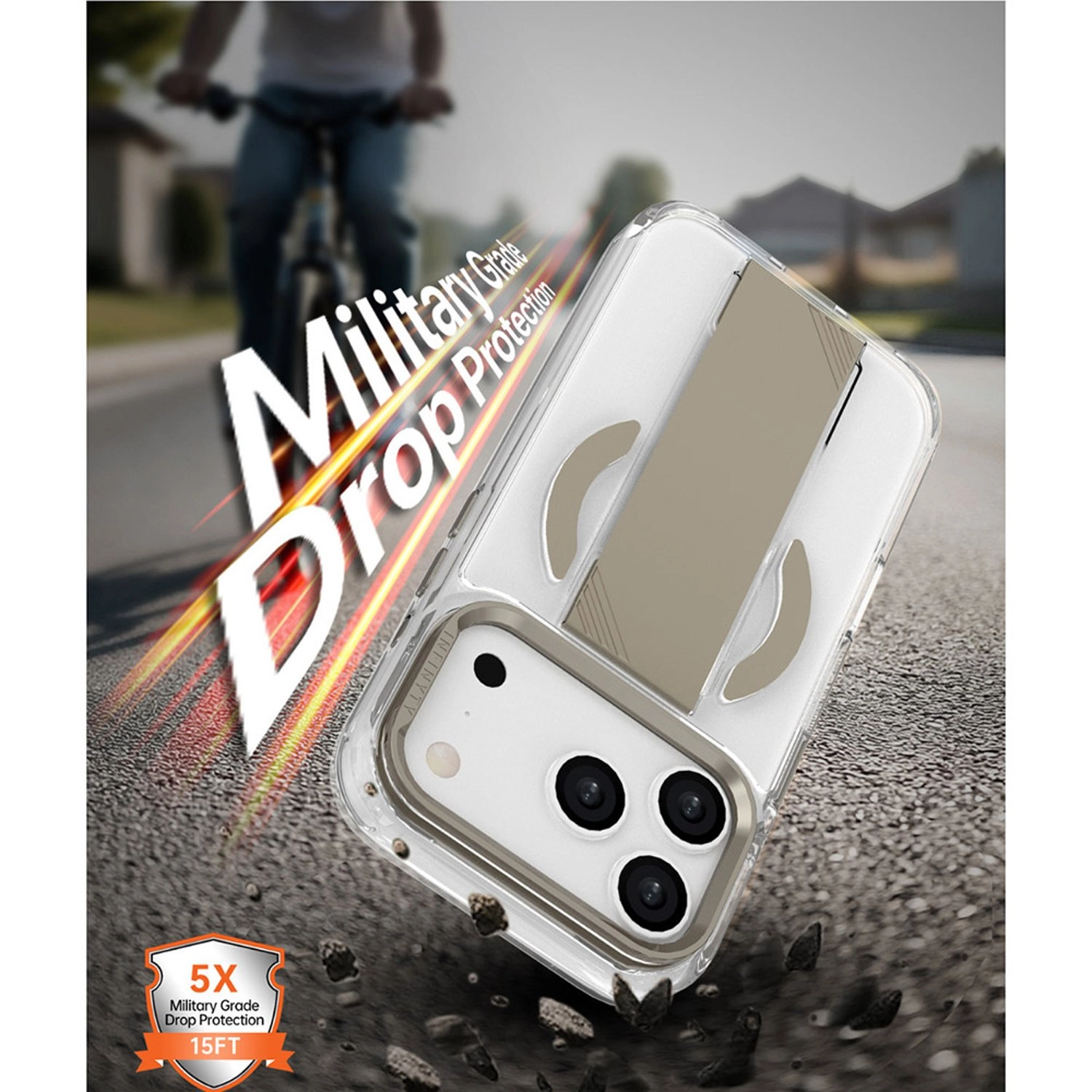 Grypsta Clear Case for iPhone 17 Pro